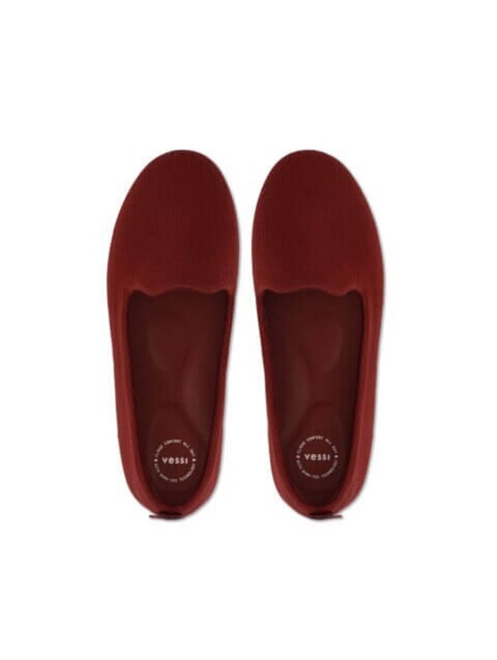 Vessi Women's Burnt Orange Market Flat shoes - Size 8